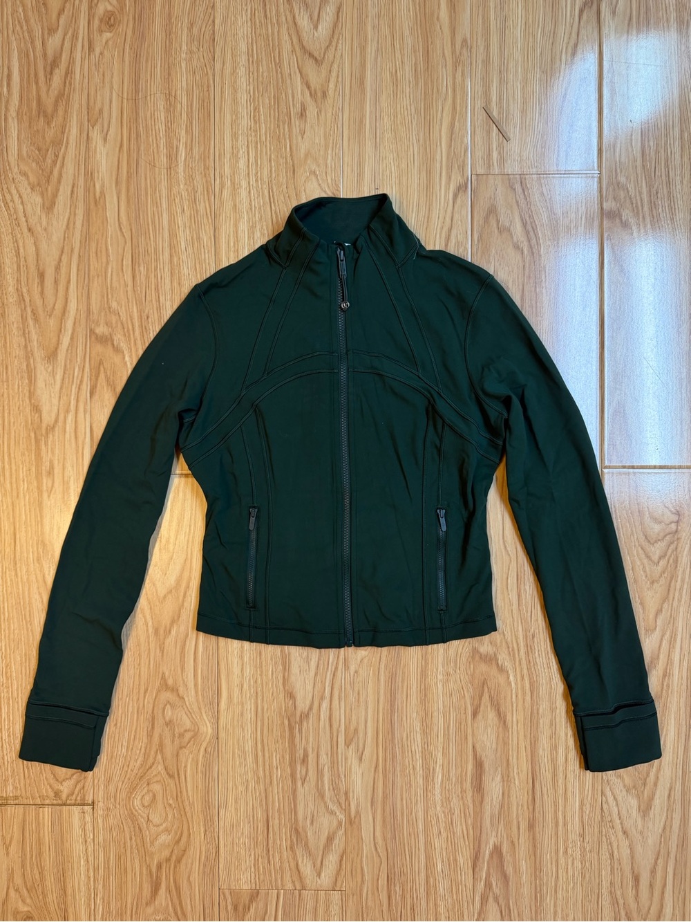 Very Good Condition* Lululemon Define Cropped Jacket Nulu|Legacy Green, size 10